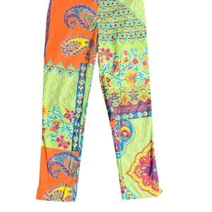 Ralph Lauren Black Label Vibrant Paisley Trousers